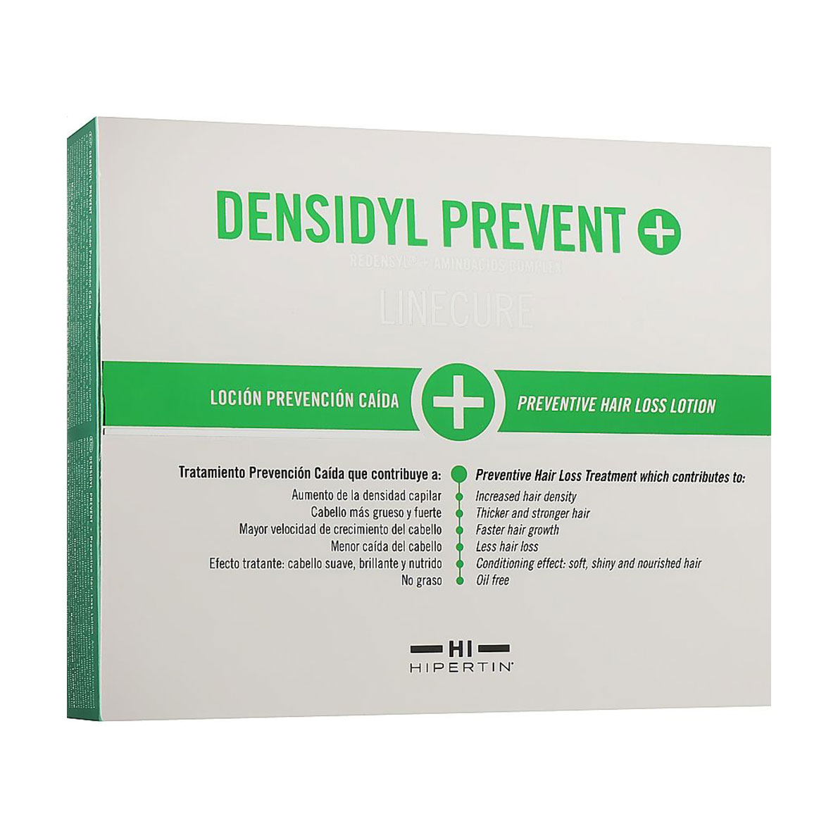 Ампули проти випадання волосся Hipertin Linecure Densidyl Prevent+, 12*10 мл